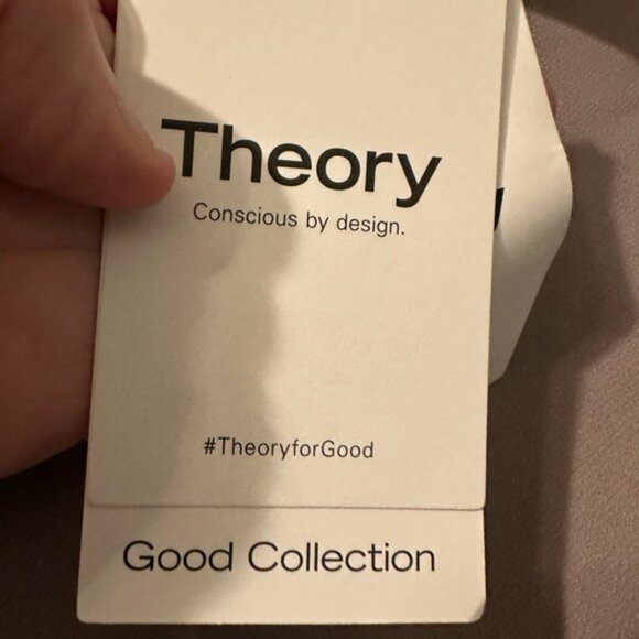 Theory Taupe Button-Up Shirt - Picture 9 of 13